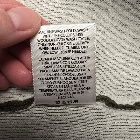 Women's Time And Tru Green Open Longer Knit Cardigan - Size Medium - Picture 8 of 8